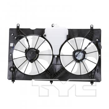TYC 621580 Dual Radiator and Condenser Fan Assembly product image 2 of 4
