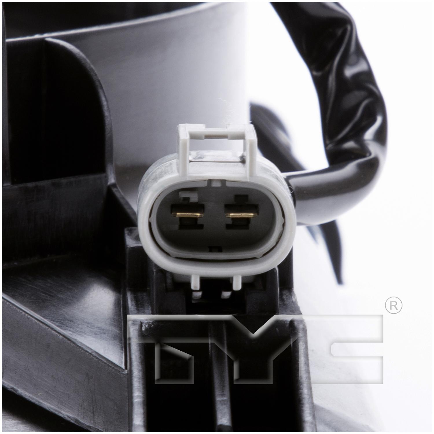 TYC 621590 Dual Radiator and Condenser Fan Assembly product image 3 of 3