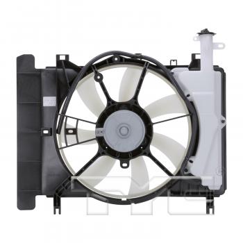 TYC 621620 Dual Radiator and Condenser Fan Assembly product image 2 of 4