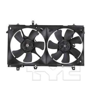 TYC 621630 Dual Radiator and Condenser Fan Assembly product image 1 of 4
