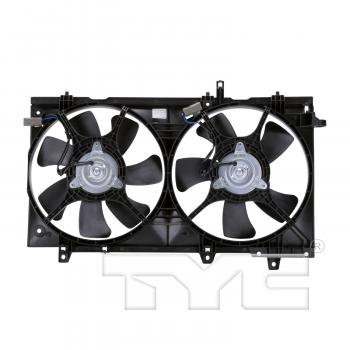 TYC 621630 Dual Radiator and Condenser Fan Assembly product image 2 of 4