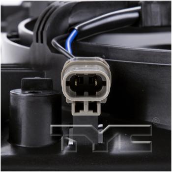 TYC 621630 Dual Radiator and Condenser Fan Assembly product image 3 of 4