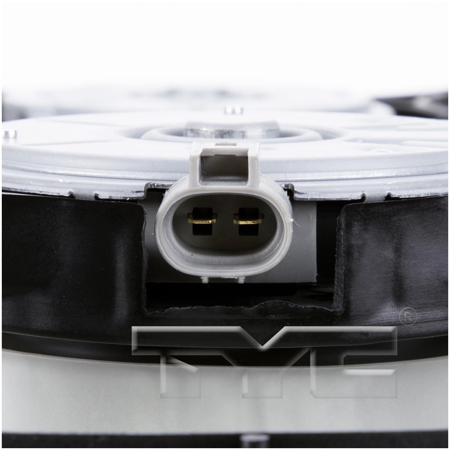 TYC 621650 Dual Radiator and Condenser Fan Assembly product image 3 of 4