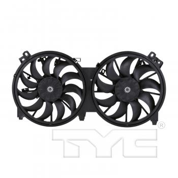 TYC 621660 Dual Radiator and Condenser Fan Assembly product image 1 of 6