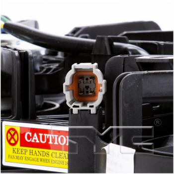 TYC 621660 Dual Radiator and Condenser Fan Assembly product image 4 of 6