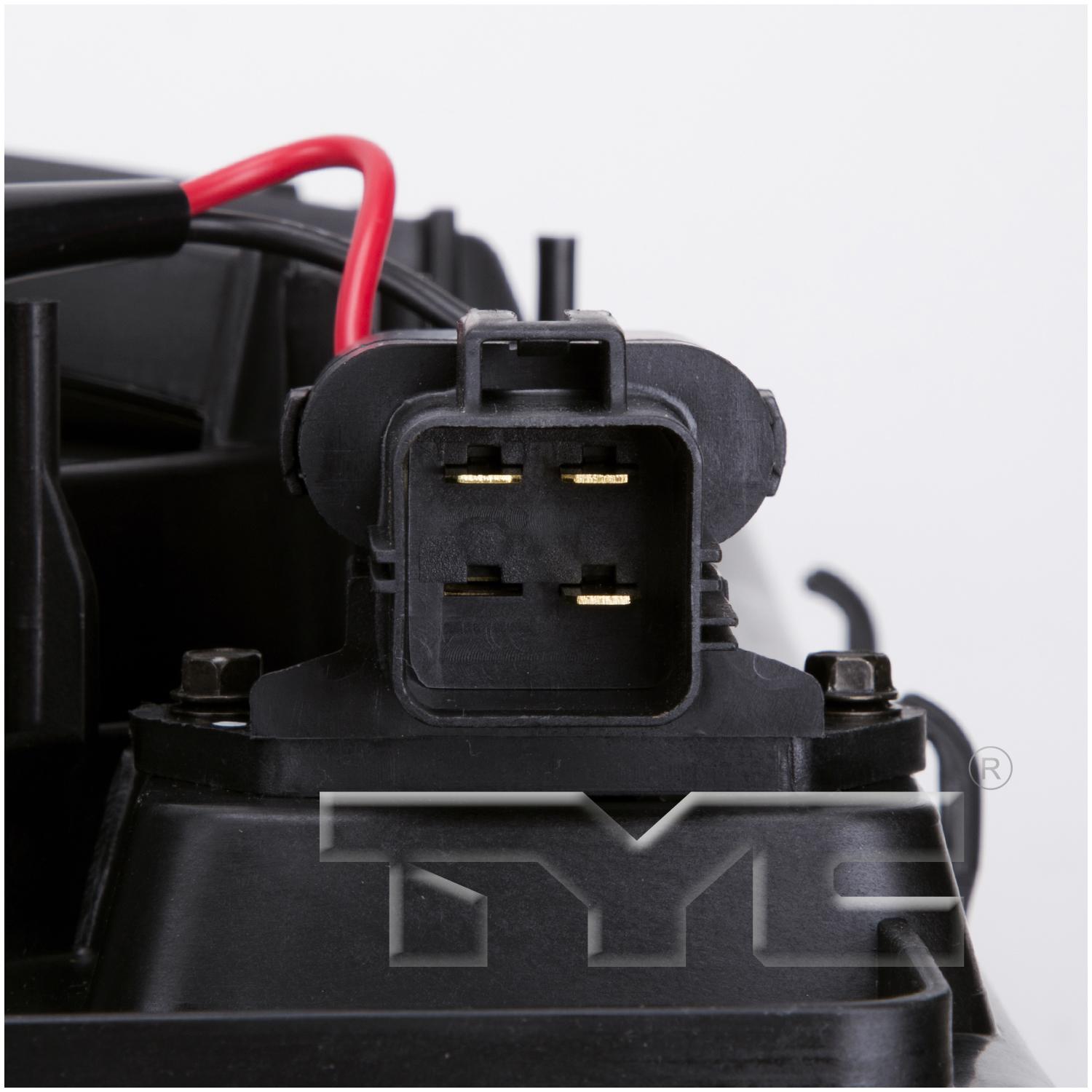 TYC 621680 Dual Radiator and Condenser Fan Assembly product image 3 of 3