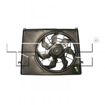 TYC 621730 Dual Radiator and Condenser Fan Assembly product image 1 of 2