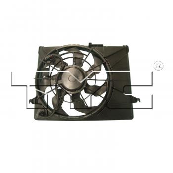 TYC 621730 Dual Radiator and Condenser Fan Assembly product image 2 of 2