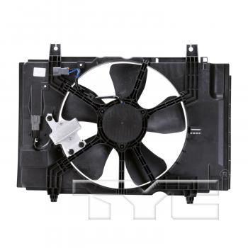 TYC 621780 Dual Radiator and Condenser Fan Assembly product image 2 of 6