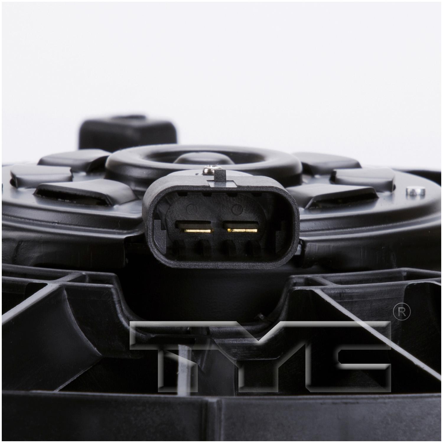 TYC 621790 Dual Radiator and Condenser Fan Assembly product image 5 of 6