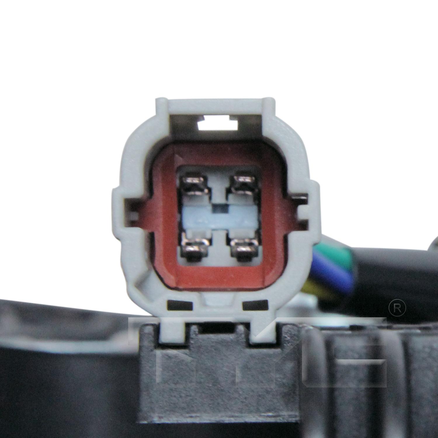 TYC 621810 Dual Radiator and Condenser Fan Assembly product image 3 of 3