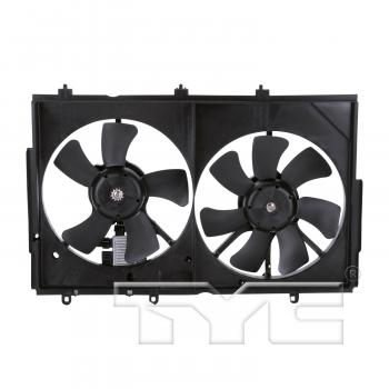TYC 621820 Dual Radiator and Condenser Fan Assembly product image 1 of 4
