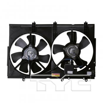 TYC 621820 Dual Radiator and Condenser Fan Assembly product image 2 of 4