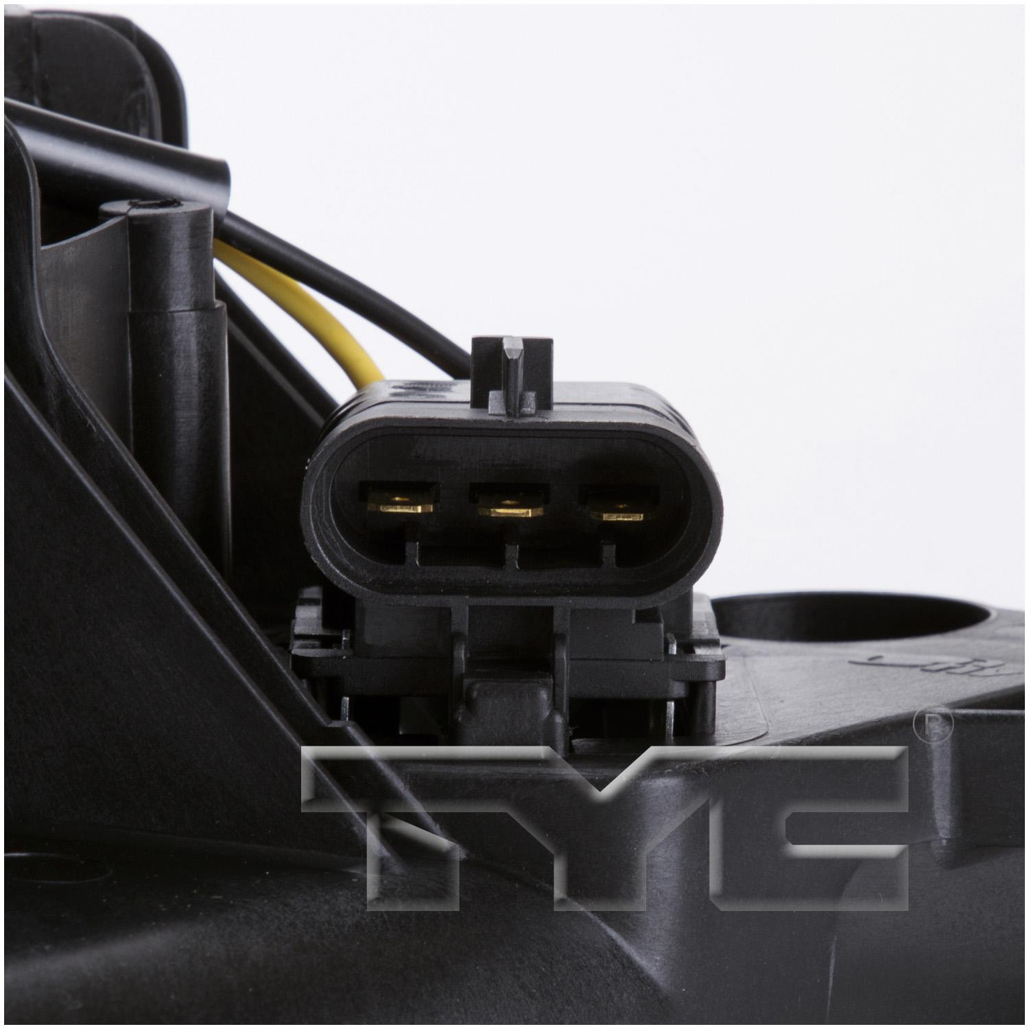 TYC 621830 Dual Radiator and Condenser Fan Assembly product image 4 of 4