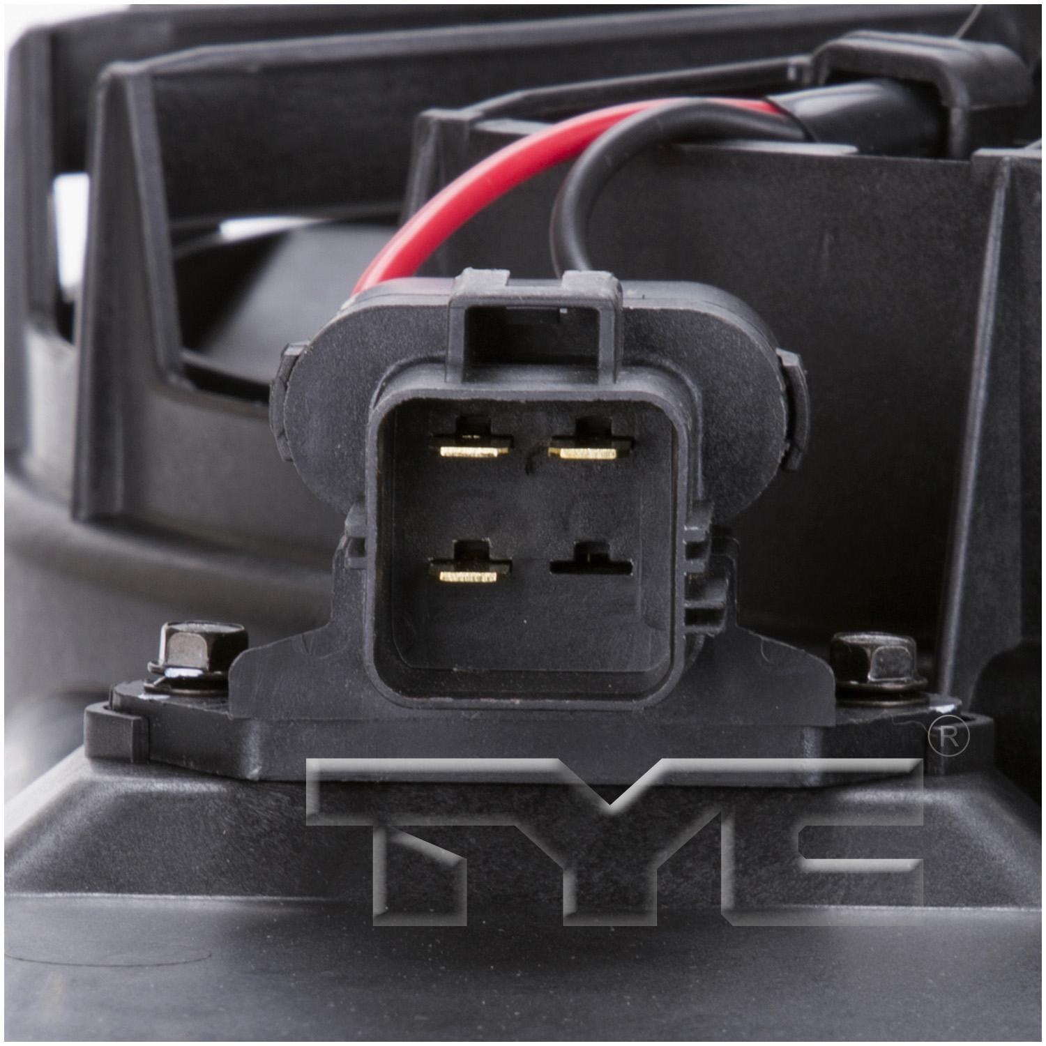 TYC 621850 Dual Radiator and Condenser Fan Assembly product image 4 of 4