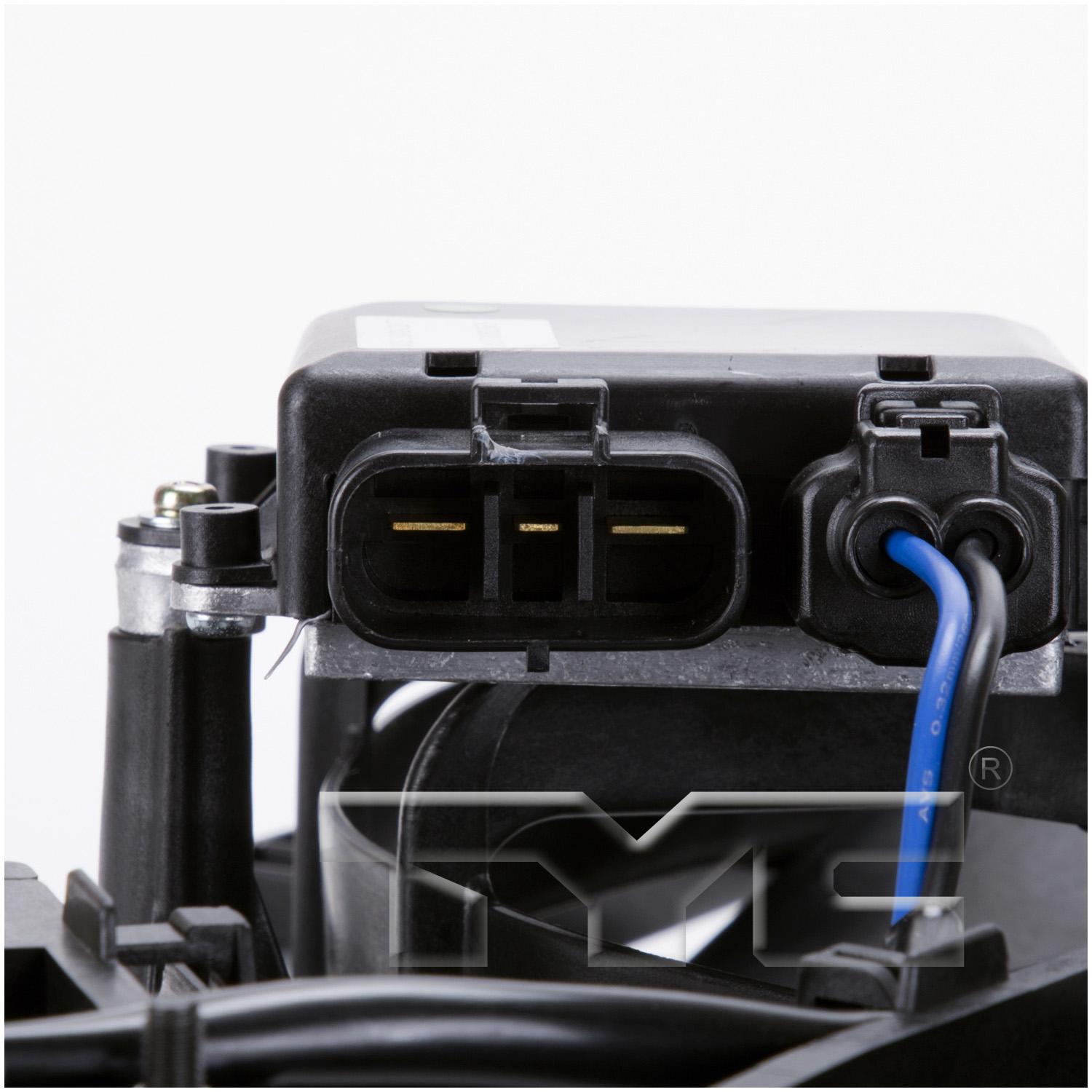 TYC 621870 Dual Radiator and Condenser Fan Assembly product image 4 of 4