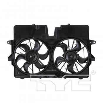TYC 621920 Dual Radiator and Condenser Fan Assembly product image 1 of 4