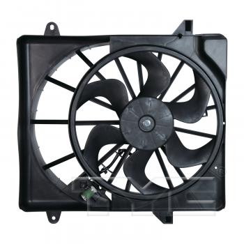 TYC 621940 Dual Radiator and Condenser Fan Assembly product image 1 of 3
