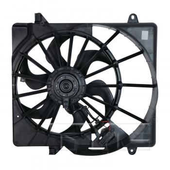 TYC 621940 Dual Radiator and Condenser Fan Assembly product image 2 of 3