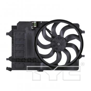 TYC 621980 Dual Radiator and Condenser Fan Assembly product image 1 of 4
