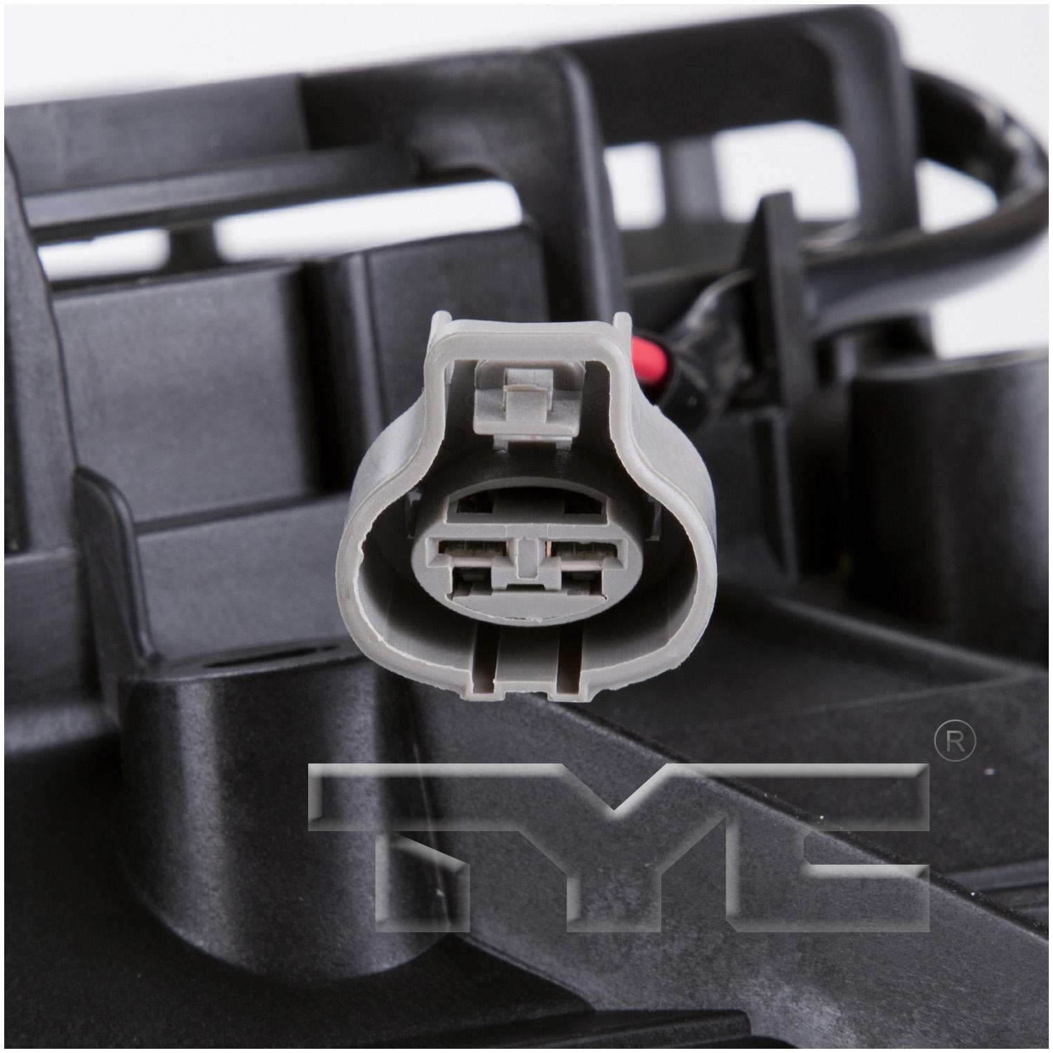 TYC 622020 Dual Radiator and Condenser Fan Assembly product image 4 of 5