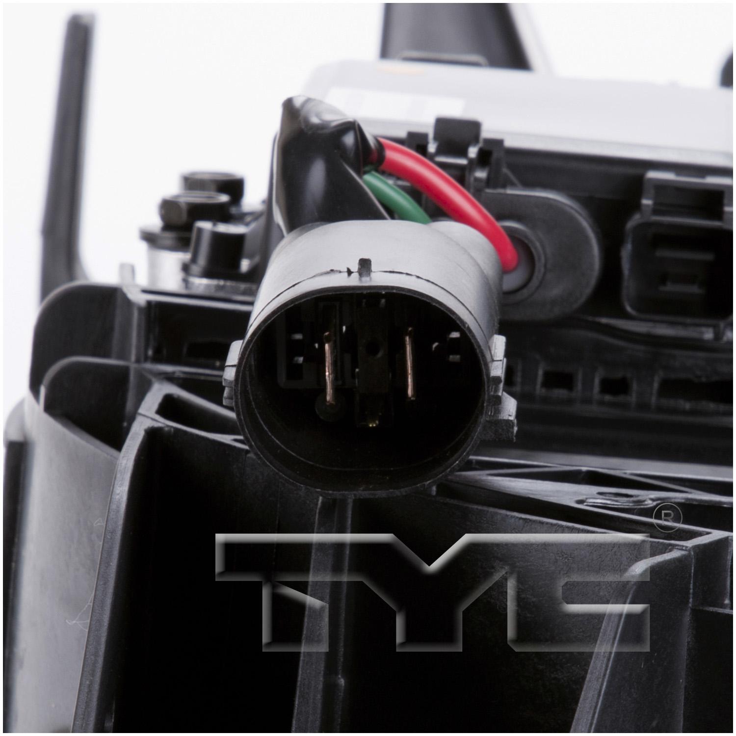 TYC 622040 Dual Radiator and Condenser Fan Assembly product image 3 of 4