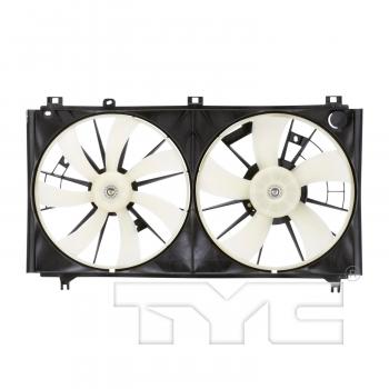 TYC 622060 Dual Radiator and Condenser Fan Assembly product image 1 of 5