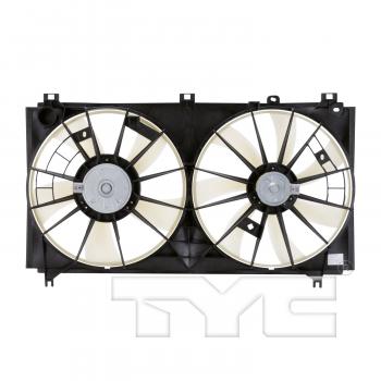 TYC 622060 Dual Radiator and Condenser Fan Assembly product image 2 of 5