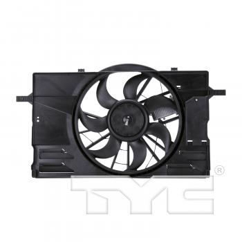 TYC 622090 Dual Radiator and Condenser Fan Assembly product image 1 of 4