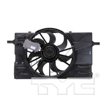 TYC 622090 Dual Radiator and Condenser Fan Assembly product image 2 of 4