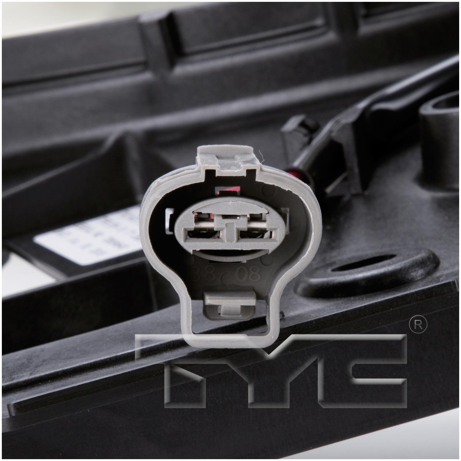 TYC 622130 Dual Radiator and Condenser Fan Assembly product image 3 of 3