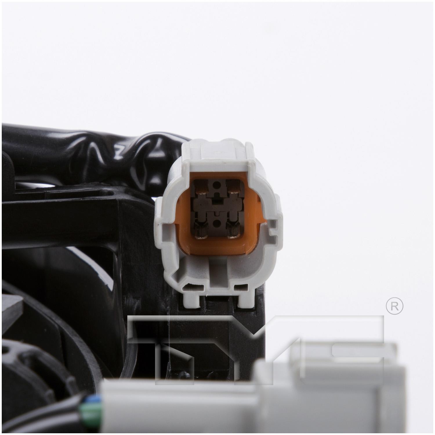 TYC 622150 Dual Radiator and Condenser Fan Assembly product image 6 of 6