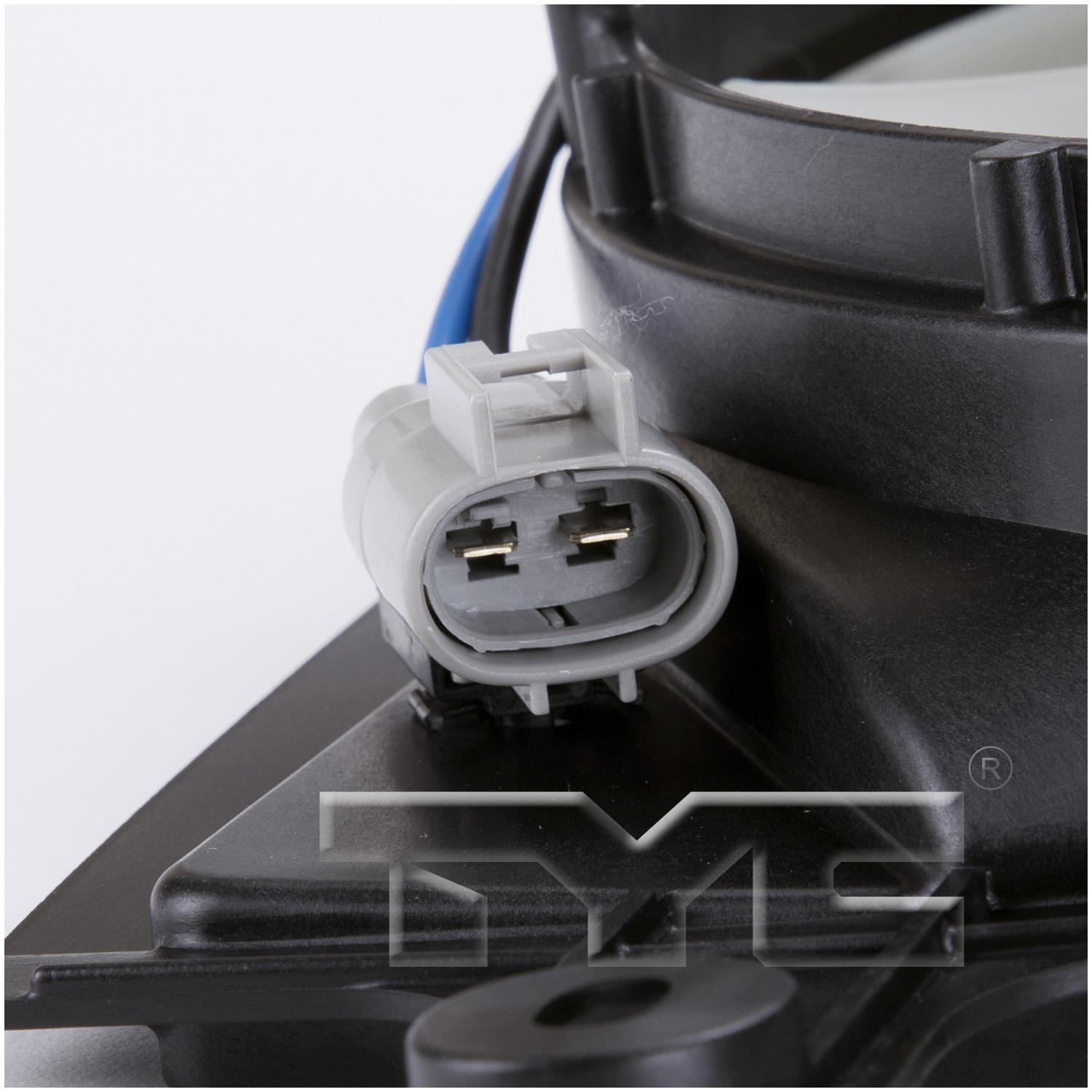 TYC 622160 Dual Radiator and Condenser Fan Assembly product image 5 of 5