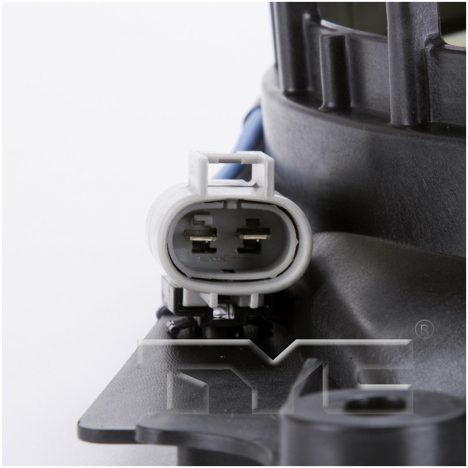 TYC 622170 Dual Radiator and Condenser Fan Assembly product image 3 of 6