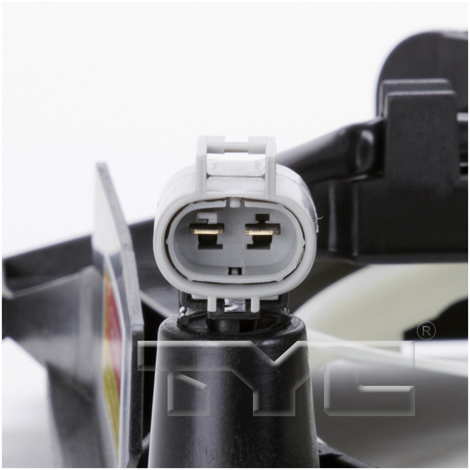 TYC 622200 Dual Radiator and Condenser Fan Assembly product image 4 of 6