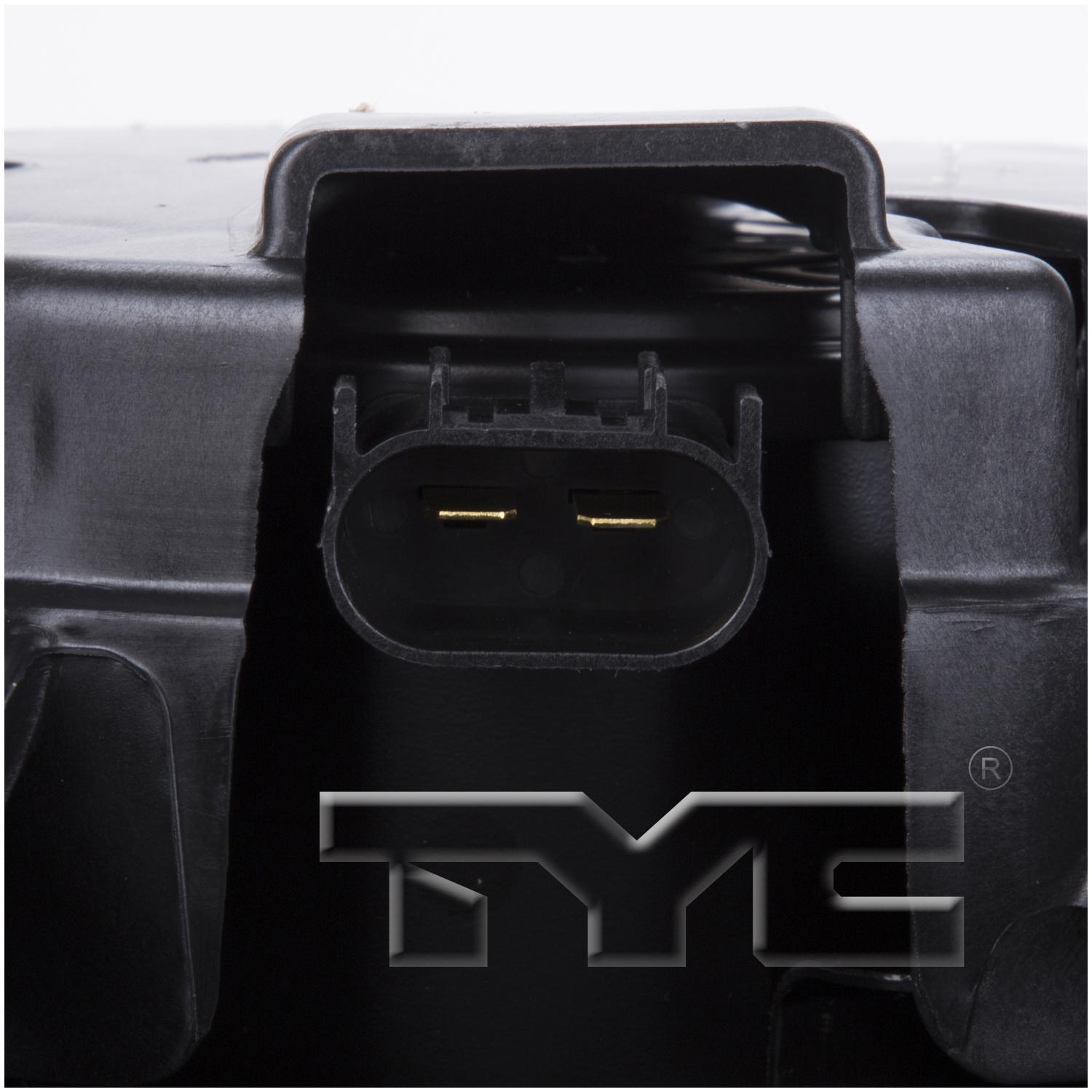TYC 622210 Dual Radiator and Condenser Fan Assembly product image 3 of 4