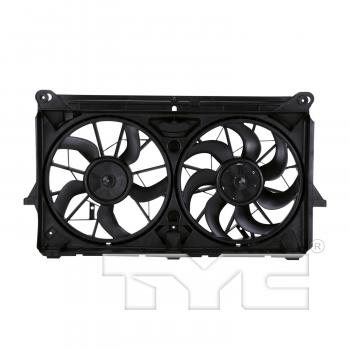 TYC 622230 Dual Radiator and Condenser Fan Assembly product image 1 of 4