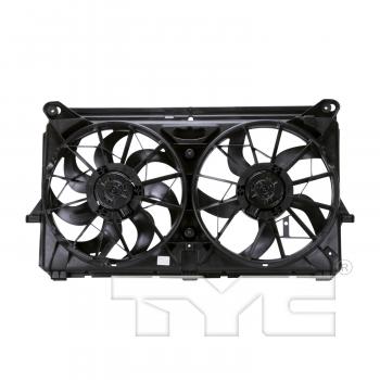 TYC 622230 Dual Radiator and Condenser Fan Assembly product image 2 of 4