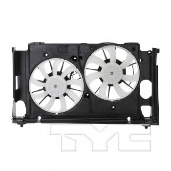 TYC 622310 Dual Radiator and Condenser Fan Assembly product image 1 of 4