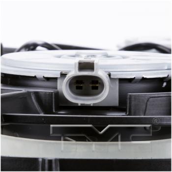 TYC 622310 Dual Radiator and Condenser Fan Assembly product image 3 of 4
