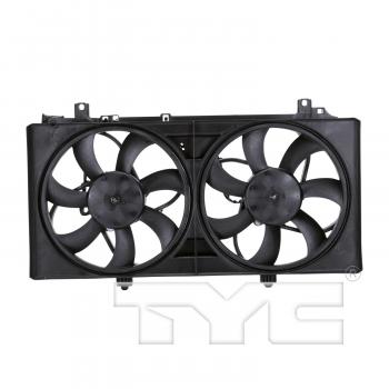 TYC 622350 Dual Radiator and Condenser Fan Assembly product image 1 of 3