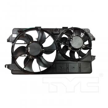 TYC 622370 Dual Radiator and Condenser Fan Assembly product image 1 of 4
