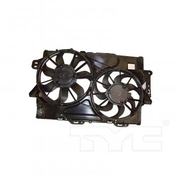 TYC 622380 Dual Radiator and Condenser Fan Assembly product image 1 of 4