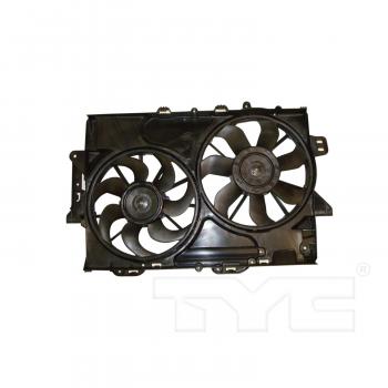 TYC 622380 Dual Radiator and Condenser Fan Assembly product image 2 of 4