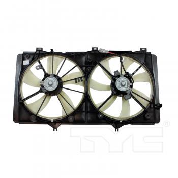 TYC 622420 Dual Radiator and Condenser Fan Assembly product image 1 of 4