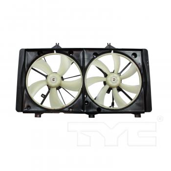 TYC 622420 Dual Radiator and Condenser Fan Assembly product image 2 of 4