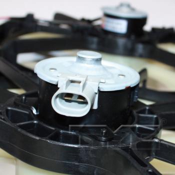 TYC 622420 Dual Radiator and Condenser Fan Assembly product image 3 of 4