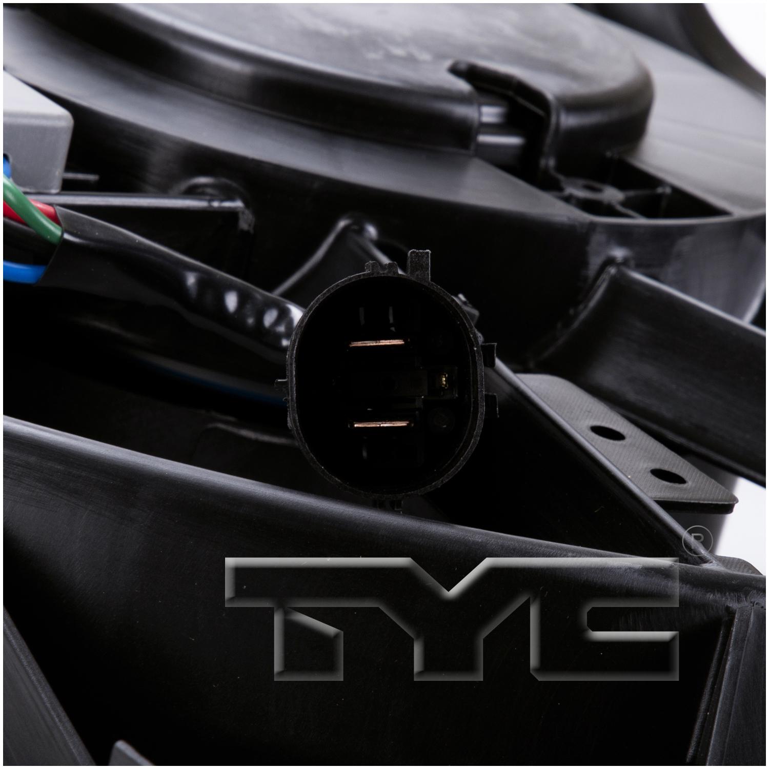 TYC 622430 Dual Radiator and Condenser Fan Assembly product image 3 of 3