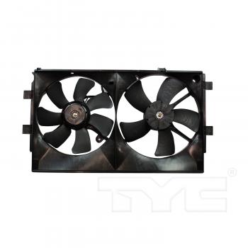 TYC 622450 Dual Radiator and Condenser Fan Assembly product image 2 of 4