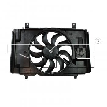 TYC 622470 Dual Radiator and Condenser Fan Assembly product image 1 of 3